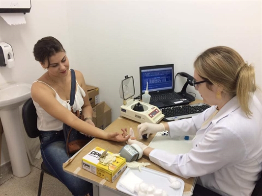 Mais de 1,3 mil pessoas já passaram pelo local, sendo possível a captação de cerca de 1,1 mil bolsas de sangue