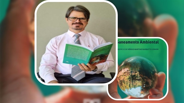O  votuporanguense Denilson Carmo Bertolaia irá lançar o livro “Direito Fundamental ao Saneamento Ambiental” (Foto: Divulgação)