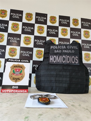 A Polícia Civil de Votuporanga prendeu o acusado de matar o próprio cunhado no domingo (26) (Foto: Divulgação)