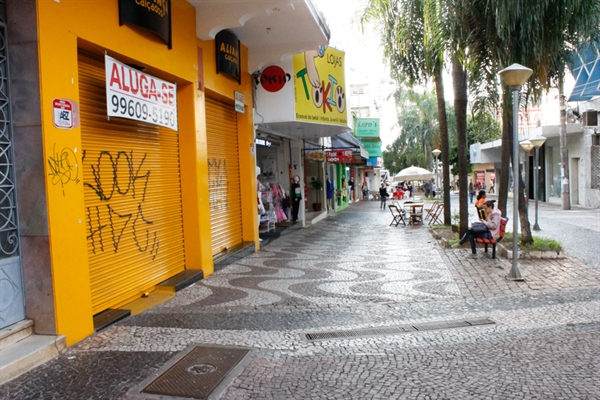 Um morador de rua foi roubado, na manhã desta nesta sexta-feira, 24, no Calçadão de Rio Preto (Foto: Divulgação)