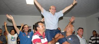 Dado é reeleito e promete trazer recursos 