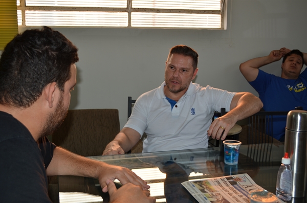 Campetti visita o Grupo Cidade e faz balanço de seu mandato como deputado (Foto: A Cidade)