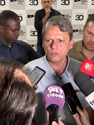 Governador Tarcísio anuncia construção do Hospital Materno Infantil em Votuporanga (Foto: A Cidade)