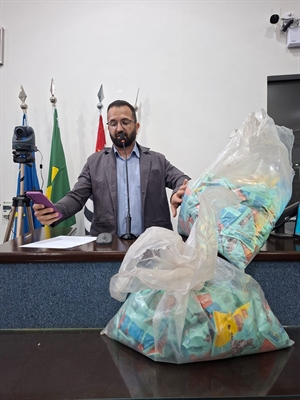 O vereador Cabo Renato Abdalla (PRD) falou sobre o problema durante a sessão de anteontem da Câmara de Votuporanga  Foto: Assessoria