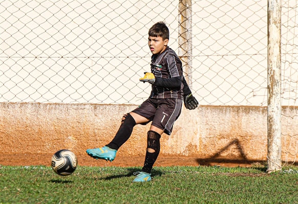 O goleiro Bryan Henrique foi bem nos testes do Fluminense (Foto: Arquivo Pessoal)