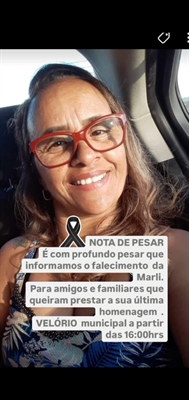 Marly da Silva Souza, 58 anos (Foto: Arquivo pessoal) 