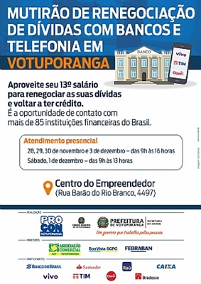 O horário de funcionamento nos dias úteis será das 9h às 16 horas e no sábado, das 9h às 13h (Foto: Divulgação/Prefeitura de Votuporanga)