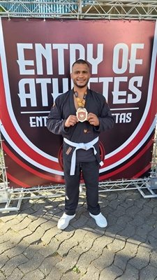 O votuporanguense Jean Carlos Santos de Oliveira foi campeão mundial em São Paulo  (Foto: Arquivo Pessoal)