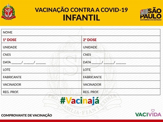 A Anvisa autorizou a vacinação em crianças de 5 a 11 anos dia 16 de dezembro (Foto: Reprodução)