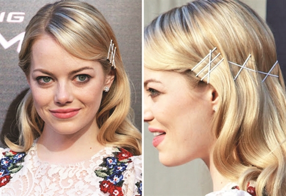 Visible Bobby Pins