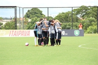 Time do técnico Henrique Ortiz Faz hoje a sua segunda partida na Copa SP de Futebol Júnior (Foto: Rafael Nascimento/CAV)