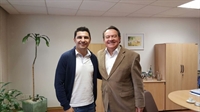 Márcio Matta e Arnédio Bastos, assessor da Facesp