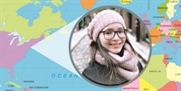 A jovem Alana Mello, 25 anos, mora em Nova York e está preocupada com a situação