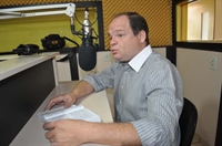 Eliezer Casali esteve na Rádio Cidade