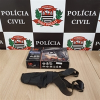 Homem é preso depois de se passar por investigador e extorquir comerciantes em Rio Preto — Foto: Divulgação/Polícia Civil