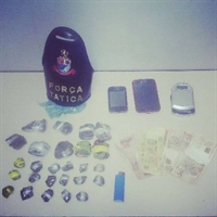 Irmão do menor foi pego com drogas pela Força Tática 
