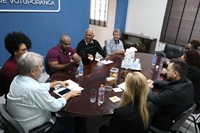 Os membros do Conselho da Comunidade Negra estiveram reunidos com o prefeito Jorge Seba que aprovou a ideia (Fotos: Prefeitura de Votuporanga)