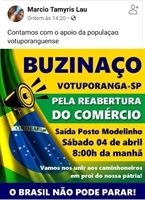 Manifestação estava marcada para amanhã, as 8h