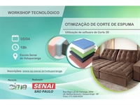 Airvo/Sindimob e Senai Votuporanga promovem workshop sobre corte de espuma em 3D (Foto: Divulgação)