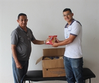 O casal separa as arrecadações de novembro a julho de cada ano, período suficiente para promover doações para Santa Casa no decorrer de 12 meses (Foto: Divulgação/Santa Casa de Votuporanga)