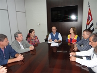 Dado aproveitou a coletiva de imprensa como anda o processo de escolha de um novo líder de governo  (Foto: Fábio Ferreira/A Cidade)