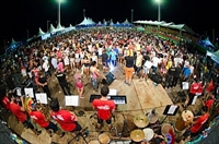 Conhecida como “Facmol Folia”, a intervenção musical traz ao público um repertório típico dos festejos de época (Foto: Divulgação/Prefeitura de Votuporanga)