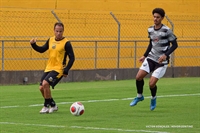 A equipe da Votuporanguense perdeu em jogo-treino para a equipe do Novorizontino por 2 a 1 no estádio Jorge Ismael de Biasi  (Foto: Victor Gonçales/Novorizontino)