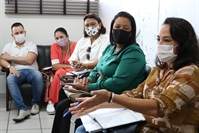 Prefeito recebeu secretários, lideranças e representantes para discutir implementação de políticas públicas voltadas para mulheres (Foto: Divulgação/Prefeitura de Votuporanga)