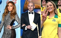 Jennifer Lopez, Pitbull e Claudia Leitte: trio vai cantar a música oficial da Copa do Mundo de 2014