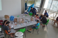 O objetivo do evento foi ensinar e incentivar as crianças a reciclar (Foto: Divulgação/Prefeitura de Votuporanga)