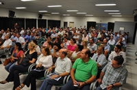 O encontro lotou o Espaço Unifev, local anexo à Santa Casa de Misericórdia de Votuporanga (Foto: Divulgação)