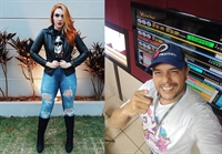 Monahra Negrini e Flávio do Valle estreiam na programação da Cidade FM (Foto: Arquivo pessoal)