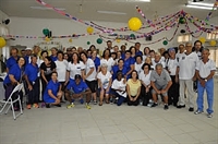 A delegação de Votuporanga saiu do Centro de Convivência do Idoso, localizado no bairro Vila Paes, no início da manhã desta quarta-feira com cerca de 70 pessoas, entre atletas e comissão técnica (Foto: Divulgação/Prefeitura de Votuporanga)