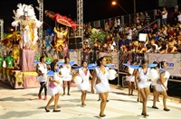 O Rei Momo e a Rainha do Carnaval farão parte da corte da cidade durante os quatro dias de folia (Foto: Reprodução)