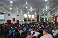 Foi realizada na noite de ontem a primeira sessão ordinária da Câmara Municipal (Foto: Daniel Castro/A Cidade)