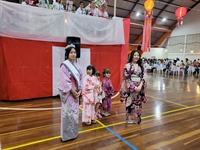 Em Votuporanga, o evento faz parte das comemorações pelo aniversário da cidade (Foto: Colônia Japonesa de Votuporanga)