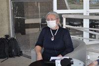 A secretária da Saúde, Marcia Reina, explicou os motivos de mais mulheres terem testado positivo (Foto: A Cidade)