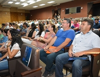 Os docentes da Unifev participaram de uma reunião de planejamento pedagógico para o ano letivo que terá início no próximo dia 5 de fevereiro (Foto: Divulgação/Unifev)