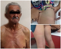 Um homem de 90 anos foi preso pela Policia Militar na noite desta sexta-feira (Foto: Divulgação/Polícia Militar)