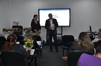 Na tarde de ontem, na sede da Secretaria Municipal de Educação, foram apresentados os dados do Ideb  (Foto: Prefeitura de Votuporanga)