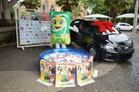 A entidade entregará às 9h carro e TV que foram sorteados na campanha "Natal em família ACV" (Foto: Divulgação/ACV)
