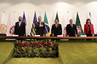 O presidente afirmou ainda que o governo manterá o concurso público anual que seleciona alunos para o Instituto Rio Branco(Foto:Marcos Corrêa/PR)