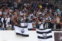 Mais de 300 torcedores da Votuporanguense estiveram na arena Fonte Luminosa (Foto: Rafael Nascimento/CAV)