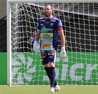 O goleiro Edson Kölln destacou que o CAV está trabalhando forte para o jogo de domingo (Foto: Rafael Bento/CAV)