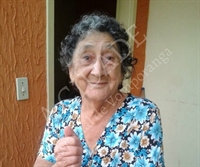 Noêmia de Souza Leite Pereira, a dona “Nega”, aos 89 anos (Foto: Arquivo pessoal)