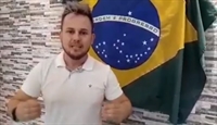 A foto é uma reprodução do vídeo publicado na noite  de anteontem, às 19h15, no perfil de Emerson Pereira (Foto: Reprodução/Facebook)