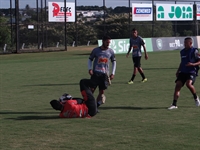  Técnico Rafael Guanaes cobrou jogadores e espera resposta do time contra a Inter (Foto:Fábio Ferreira/ A Cidade)