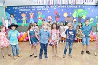 O evento movimentou todos os alunos desde o 1º ano do ensino fundamental até o 9º ano da escola (Fotos: Divulgação)