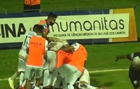 Votuporanguense conquistou sua primeira vitória no campeonato (Foto: Reprodução Paulistão Play