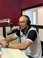 Rogério Corrêa, técnico do CAV analisou o elenco disponível e as possibilidades, em entrevista à Cidade FM  (Foto: A Cidade)